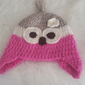 Owl beanie.